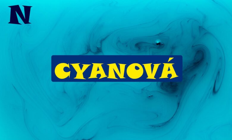 Cyanová