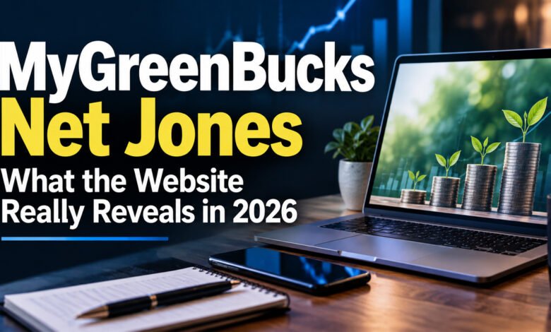 MyGreenBucks Net Jones