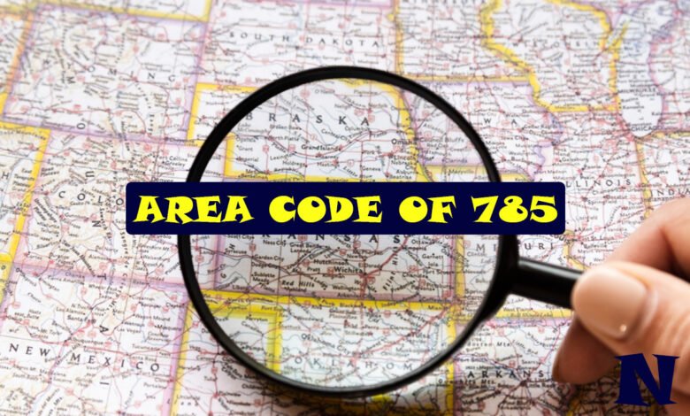 area code of 785