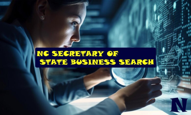 NC Secretary Of State Business Search