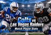 colts vs las vegas raiders match player stats
