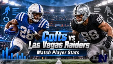 colts vs las vegas raiders match player stats
